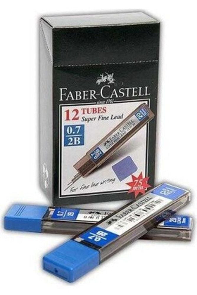 12 Li Paket Min Kalem Ucu Super Fıne 0.7 Uc 2b 75mm 20 Li Tüp