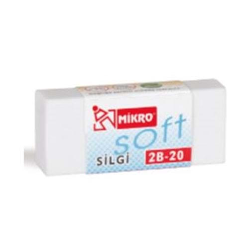 Micro Soft Silgi Eraser İz Bırakmaz Silgi 2B
