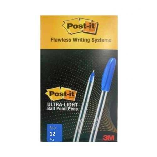 Post-İt Tükenmez Kalem Ultra Lıght Ball Point Pens 12