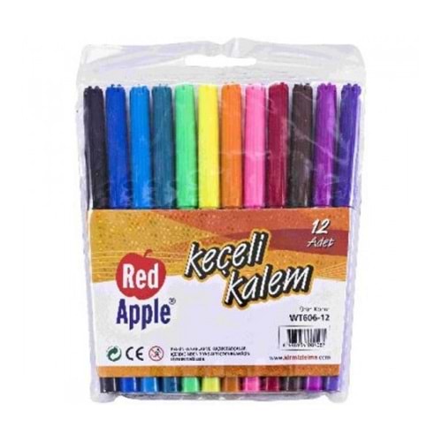 Apple Keçeli Kalem 12 Renk