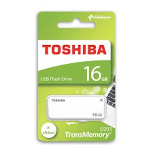 Toshiba 16GB Yamabiko U203 2.0 USB Flash Bellek