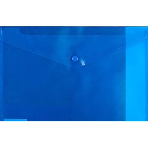 Faber-Castell Çıtçıtlı Dosya Mavi Renk A4 Boyut