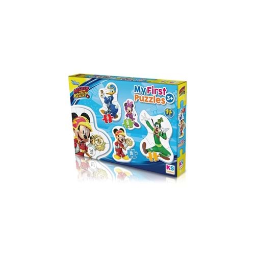 Ks Games Puzzles 4 In 1 Mıckey My First