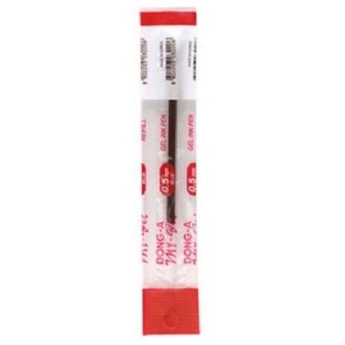 Dong-A Tükenmez Kalem Yedeği Mygel Jel 0.5 MM Kırmızı 211130