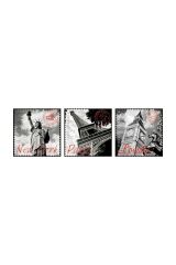 Puzzle 3x500 Parça Big Cities 17096