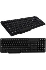 Avrupa Pazarım Everest Kb-517u Siyah Usb Q Standart Klavye Kl Kb-517u