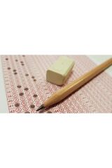 Adel Fosforlu Kalem 3 Adet Sarı Renk Faber-castell Natural Ösym Kurşun Kalemi 30''lu 2,5b