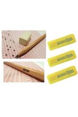 Adel Fosforlu Kalem 3 Adet Sarı Renk Faber-castell Natural Ösym Kurşun Kalemi 20''li 2,5b