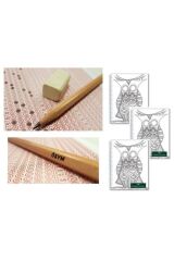 Faber-castell Natural Ösym Kurşun Kalemi 50''li 2,5 B Faber-castell 100 Yp Çizgili Defter A4 3 Adet