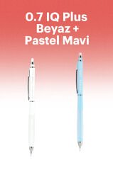 My Iq Plus Versatil Kalem 0.7 Beyaz + Pastel Mavi