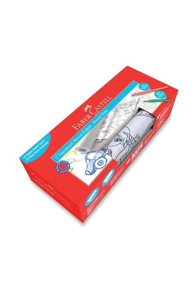 Faber Baskılı Resim Kağıdı Seti Erkek Model