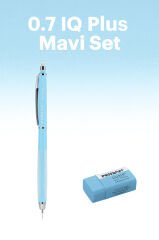 My Iq Plus Versatil Kalem 0.7 Pastel Mavi Set