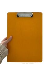 A4 Ahşap Sekreterlik Turuncu (3 mm Kalınlıkta)