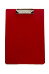 A4 Ahşap Sekreterlik Kırmızı (3 mm Kalınlıkta)