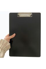 A4 Ahşap Sekreterlik Siyah (3 mm Kalınlıkta)