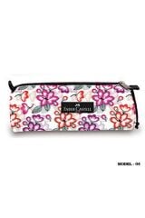 Orjinal Faber Basıc 2017 Kalem Çantası Happy Day Flowers