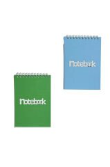 A6 Spiralli Notebook Defter 40 yaprak 4'lü (Tamamı Çizgisiz)