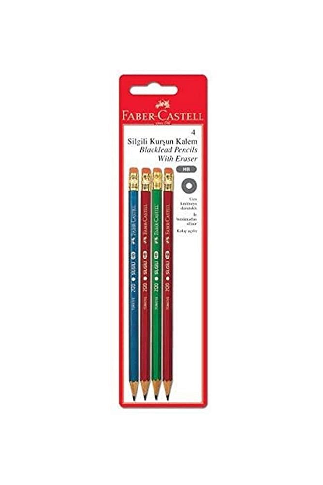 Faber-castell 5504212000 Faber- Castell Silgili Kurşun Kalem