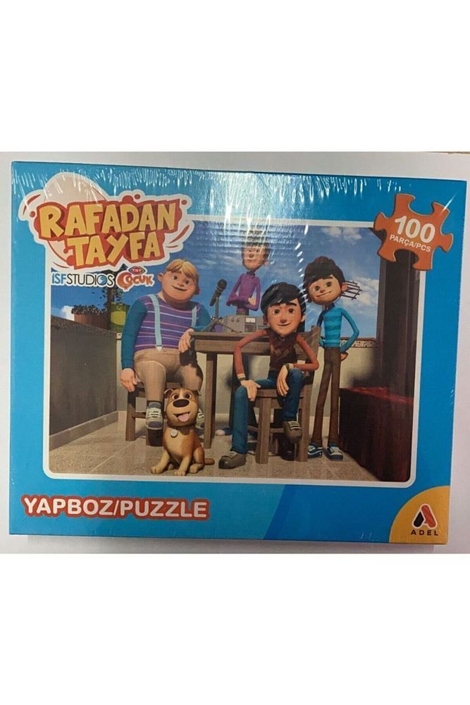 Trt Çocuk Rafadan Tayfa 100 Parça Kutulu (puzzle)