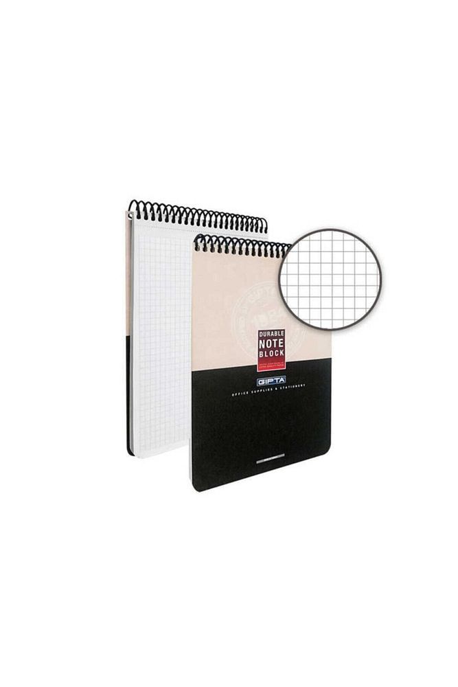 Bloknot A5 Prisma Spiralli Karton Kareli 1380 100 Yaprak