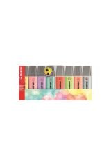 Boss Pastel Fosforlu Kalem 8 Li Set 70/8-2
