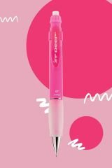 Deep 0.7 Mm Mekanik Kurşun Kalem Fosforlu Pembe