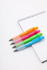 Deep 0.7 Mm Mekanik Kurşun Kalem Fosforlu Pembe