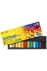 12'li Yarım Boy Toz Pastel (SOFT PASTEL) Set