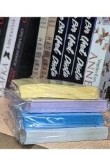 7x7 cm 4 Renkli Blok Not Kağıdı - Toplam 400 Yaprak