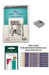 A5 Kara Kalem Çizim Set 3