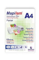 125 micron A4 Laminasyon Filmi (20 Adet)