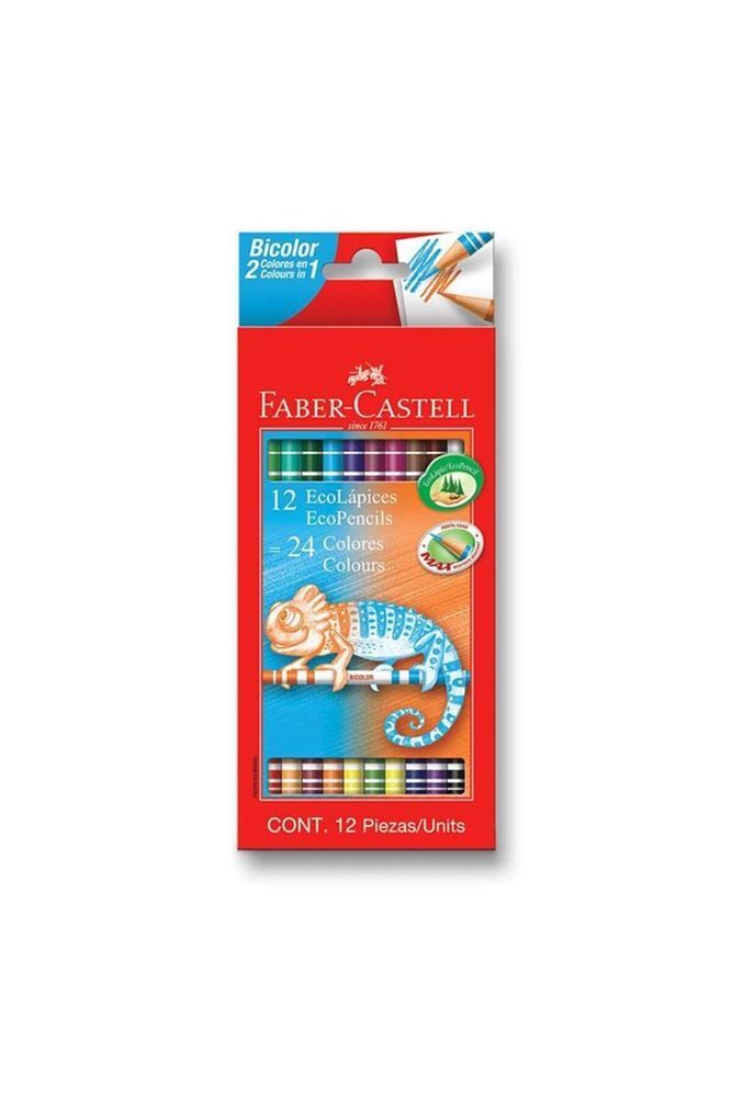 Bicolor Kuru Boya Kalemi 24 Renk