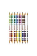 Faber-castell Bicolor Çift Uçlu Kuru Boya Kalem Seti 24 Renk