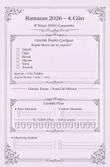 Ramazan Günlüğü 2026 – Manevi Yolculuk Defteri | A5 Spiralli |