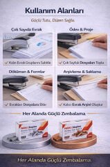 Bakır Zımba Teli 24/6 – 5 Adet Set | Ekonomik & Profesyonel Çözüm