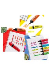 ONABANA Pelikan 490 Fosforlu İşaretleme Kalemi 5'li Set