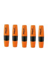PELİKAN 490 PASTEL FOSFORLU İŞARETLEME KALEMİ ORANJ ( 5 Adet )