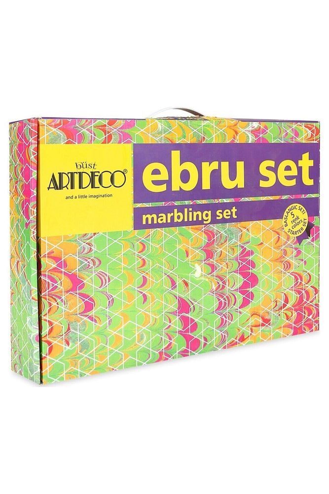 Ebru Başlangıç Seti 5 Renk