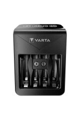 Lcd Plug Şarj Cihazı 4 Adet 2100 Mah Aa Şarj Edilebilir Pil