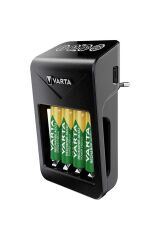Lcd Plug Şarj Cihazı 4 Adet 2100 Mah Aa Şarj Edilebilir Pil