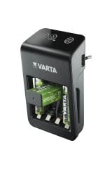 Lcd Plug Şarj Cihazı 4 Adet 2100 Mah Aa Şarj Edilebilir Pil