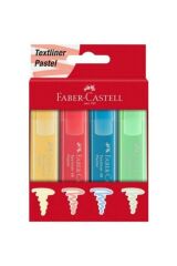 Pastel Fosforlu Kalem 4 'lü Set