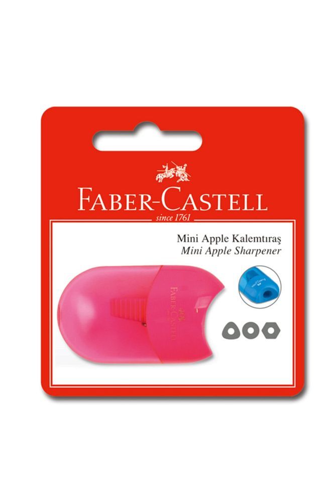 Faber-castell Kalemtraş Mini Apple Bilisterli Neon Renkler 5600 183591