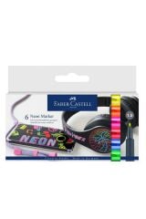 Faber-castell Neon Markör 6lı Set 5040160806000