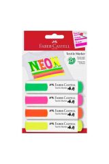 Faber Tekstil Markörü Neon 4 Lü 401595910