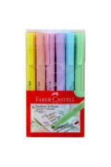 Fosforlu Kalem 38 Pastel 6'lı Paket