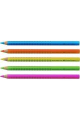 Faber-castell Fosforlu Kalem Yeşil Kalem Tipi Ahşap Gövde Yeşil (12 Li Paket)