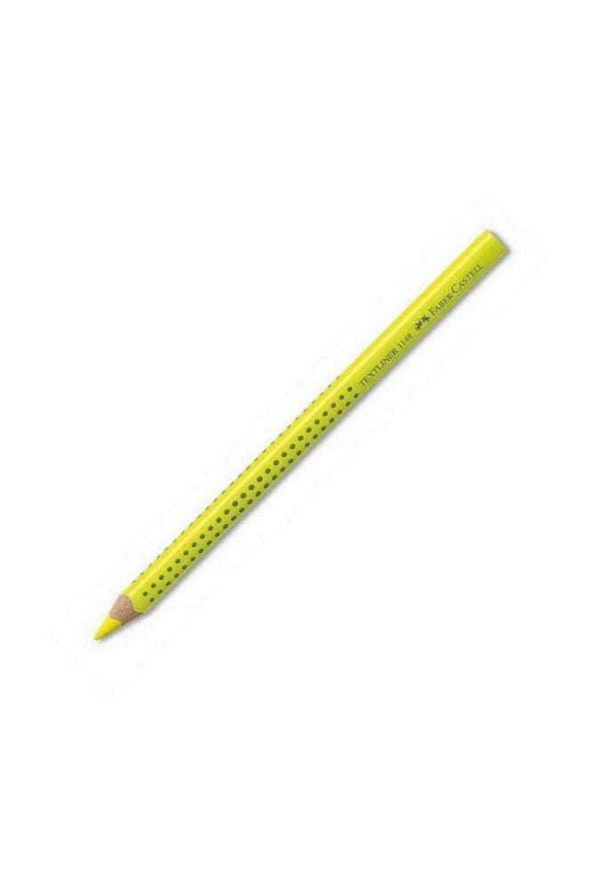 Faber-castell Fosforlu Kalem Sarı Kalem Tipi Ahşap Gövde Fosforlu Kalem (12 Li Paket)
