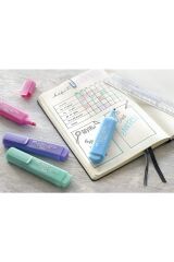 Faber-castell Fosforlu Kalem, Pastel Tonlar 4 , 8'li