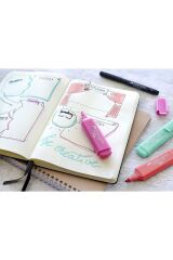 Faber-castell Fosforlu Kalem, Pastel Tonlar 4 , 8'li